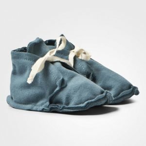 Gray Label Baby Raw Edged Booties Denim Vauvan Tossut