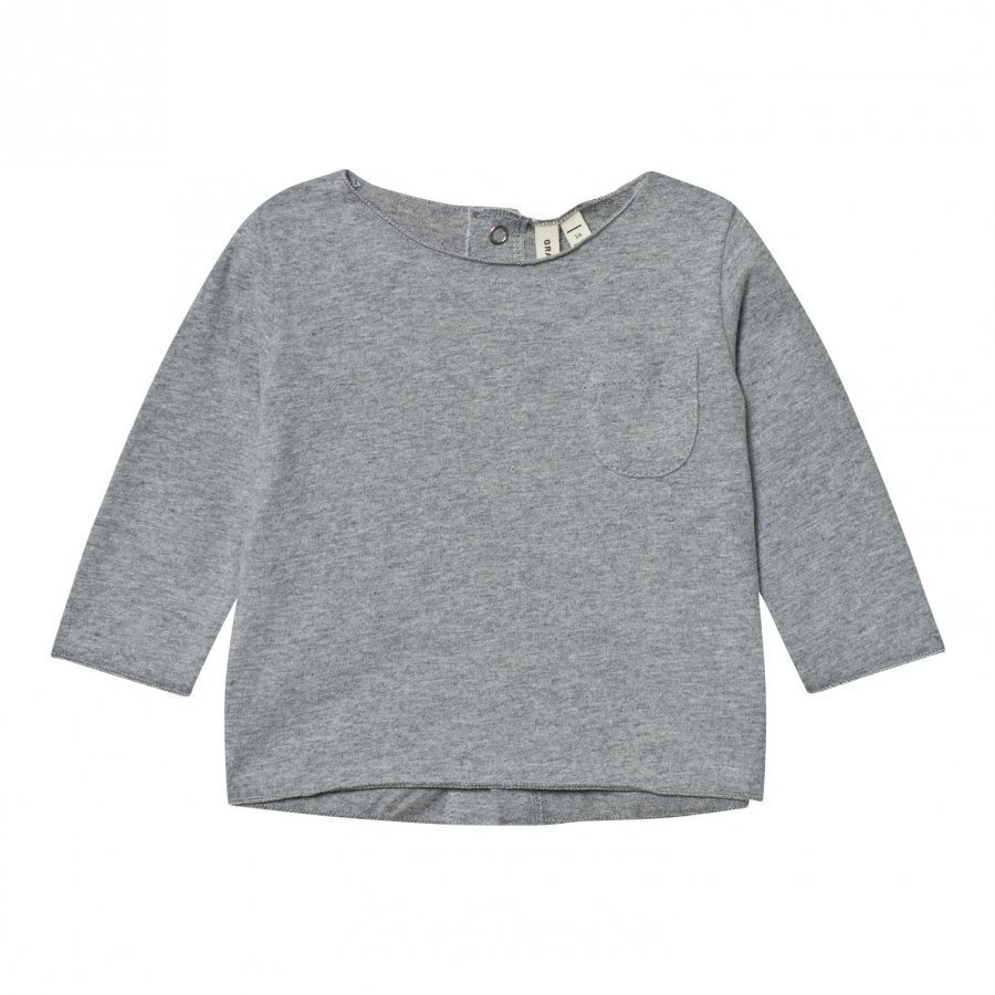 Gray Label Baby Tee Grey Melange T-Paita