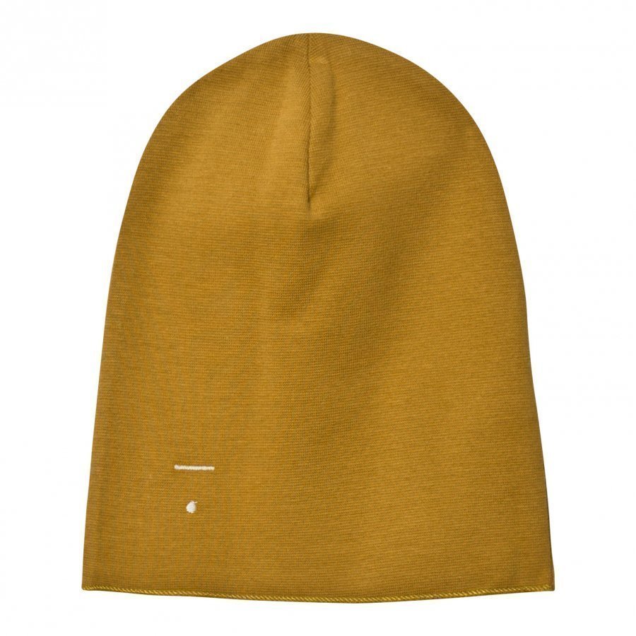 Gray Label Beanie Mustard Pipo