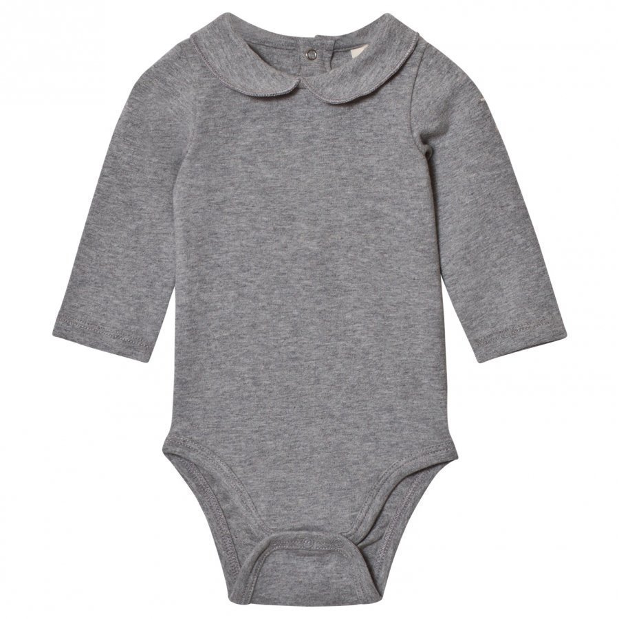 Gray Label Collared Baby Body Grey Melange Body