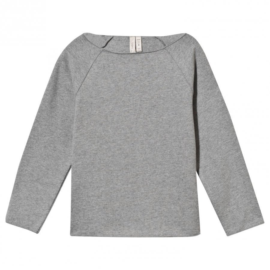 Gray Label Ribless Sweater Grey Melange Oloasun Paita