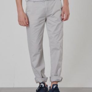 Grunt Chino Twill Pant Housut Harmaa