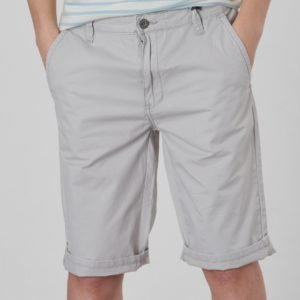 Grunt Chino Twill Shorts Shortsit Harmaa