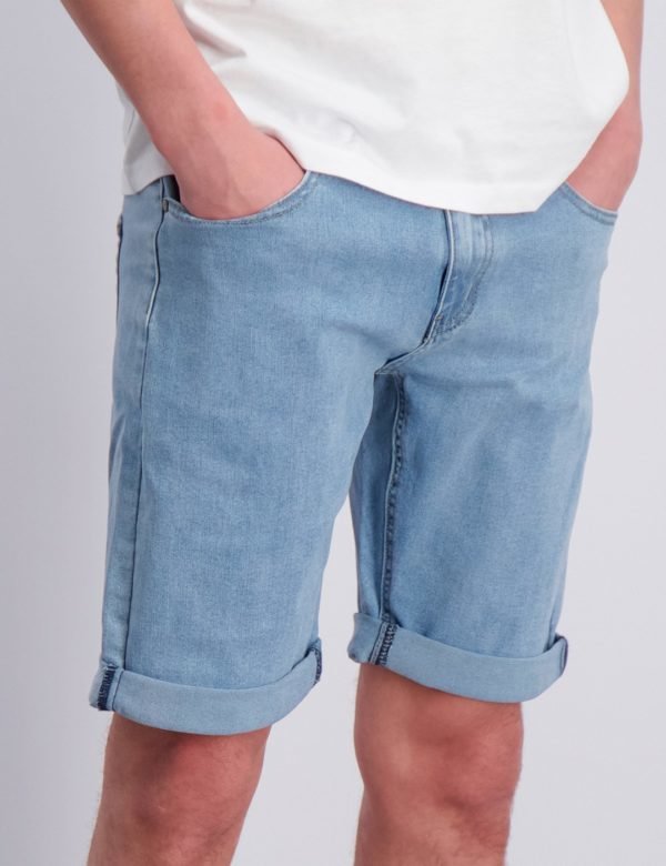 Grunt Stay Washed Blue Shorts Shortsit Sininen