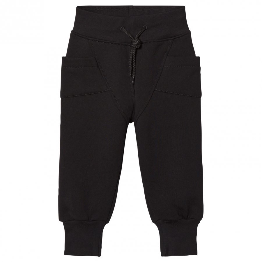 Gugguu College Baggy Pants Black Verryttelyhousut