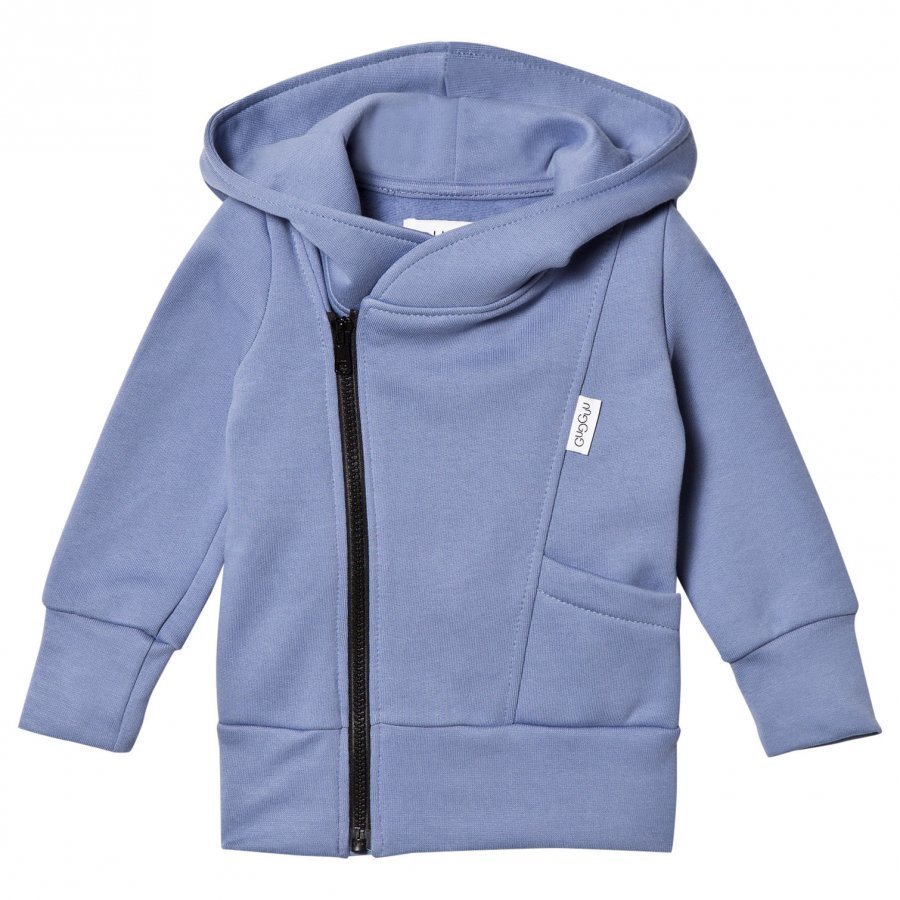 Gugguu College Hoodie Ice Blue/Black Huppari