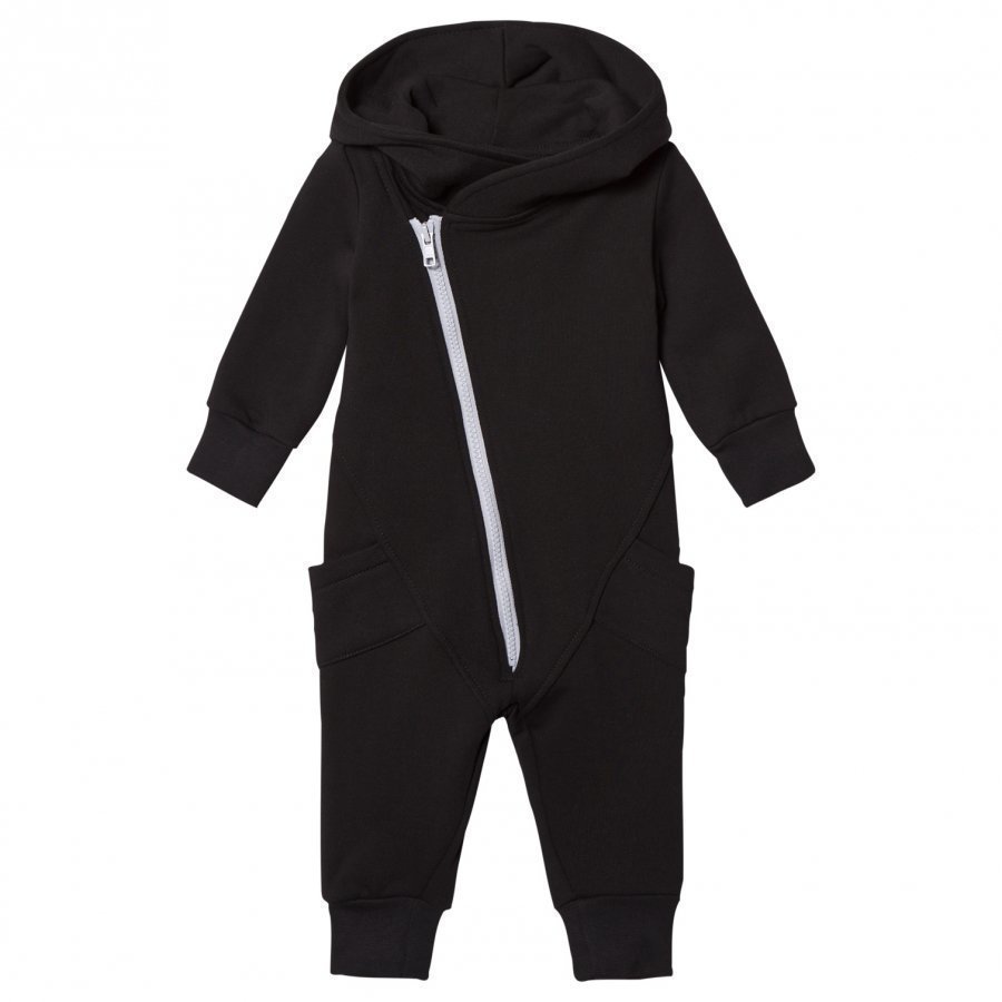 Gugguu College Jumpsuit Black/Dabble Grey Potkupuku