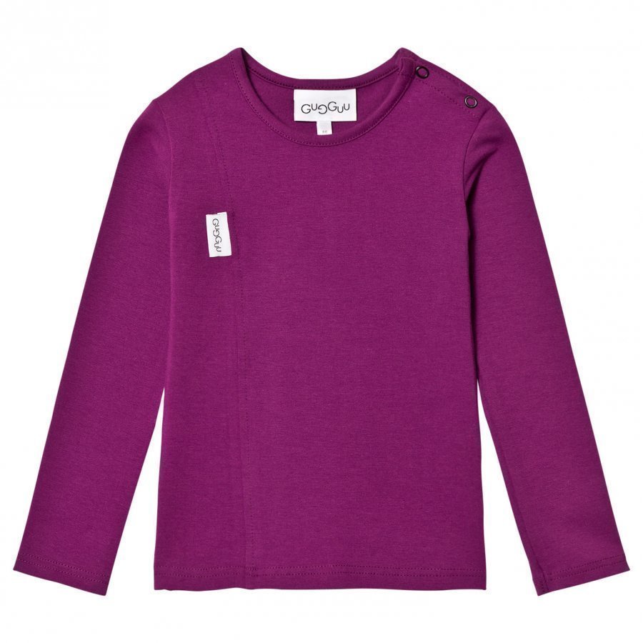 Gugguu Unisex Tricot Shirt Grape Juice Pitkähihainen T-Paita