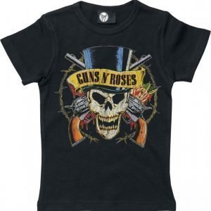 Guns N' Roses Pistol Skull Lasten Paita