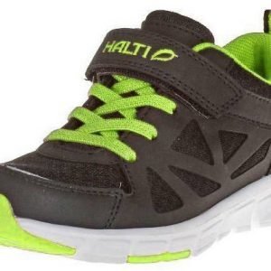 Halti Rello Jr Trekking Shoe Kesäkengät Musta / Vihreä