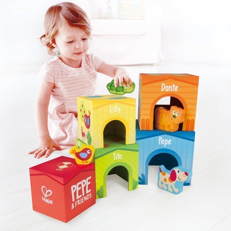 Hape Stacking Tower Aktiviteettilelu