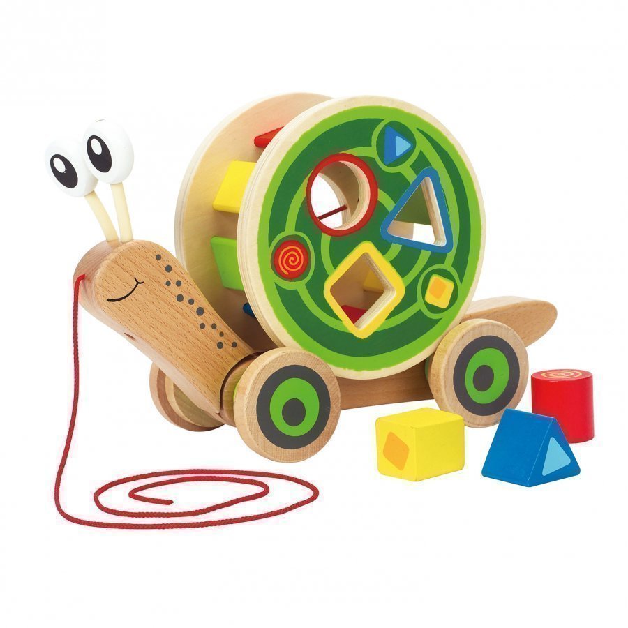 Hape Walk-A-Long Snail Vetolelu