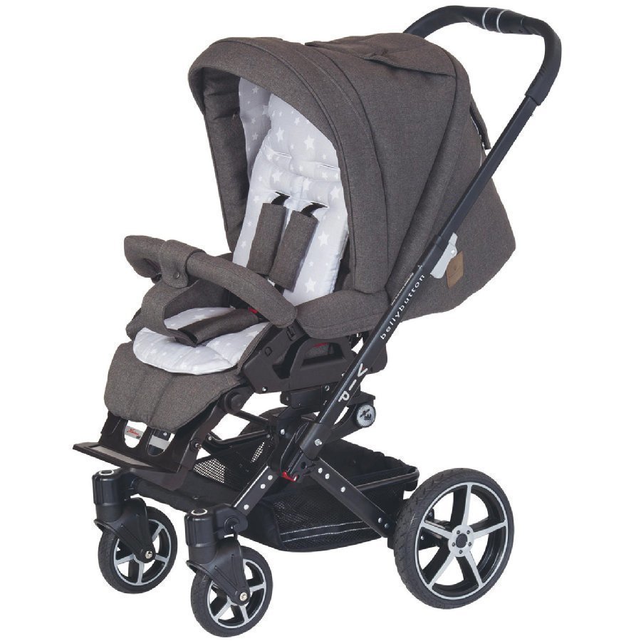 Hartan Kinderwagen Vip Gt Bellybutton Anthrazit 858 Kehys Musta Rattaat