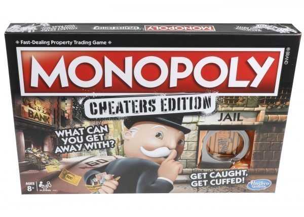 Hasbrogames Monopoly Cheaters Edition