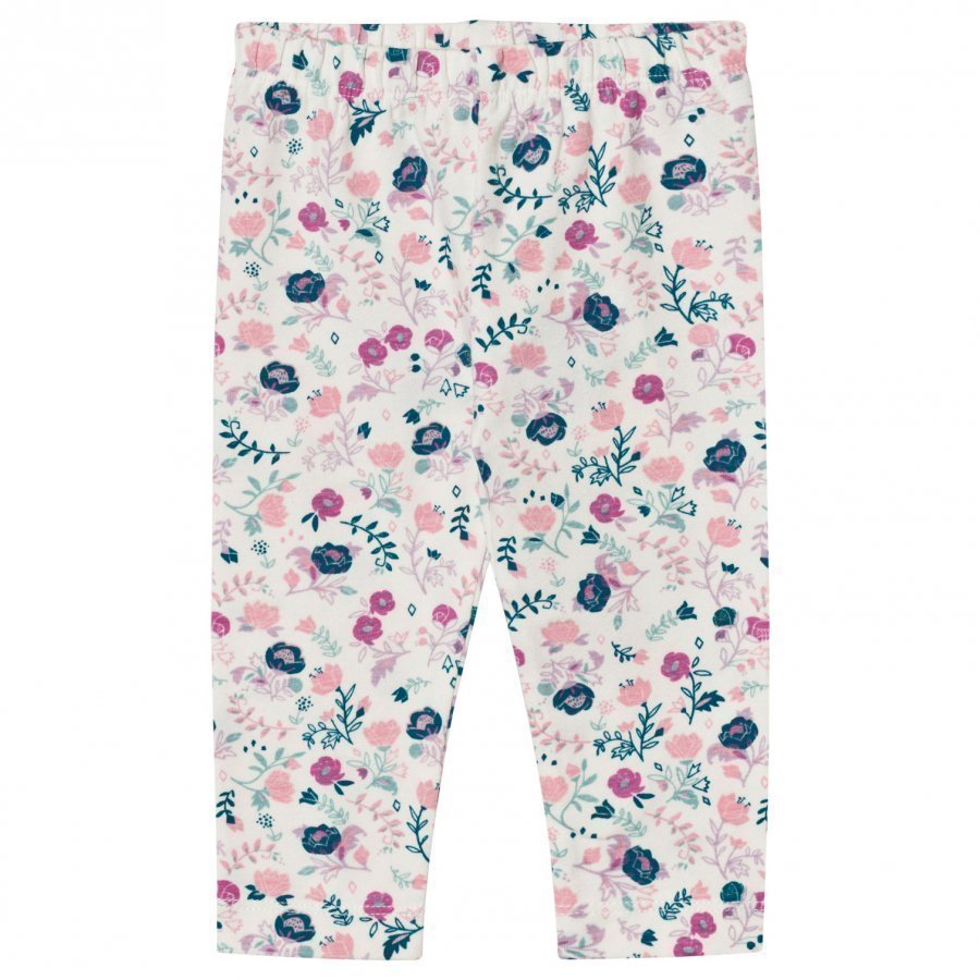 Hatley Cream Floral Leggings Legginsit