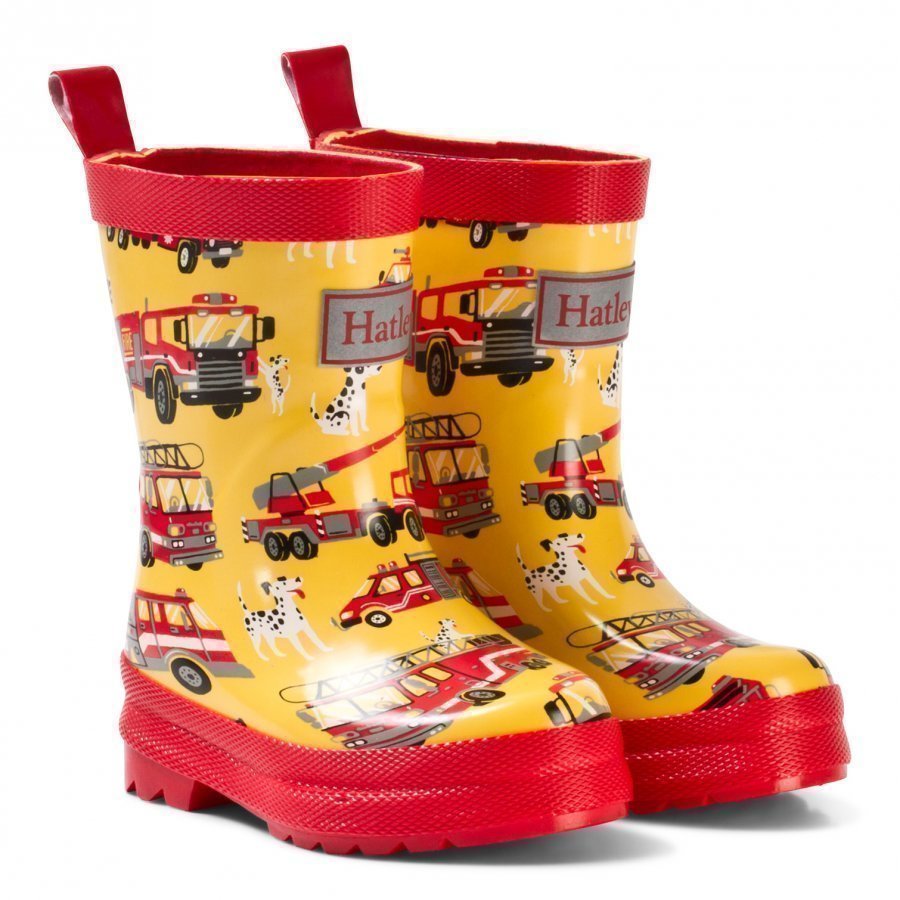 Hatley Fire Trucks Classic Rain Boots Kumisaappaat