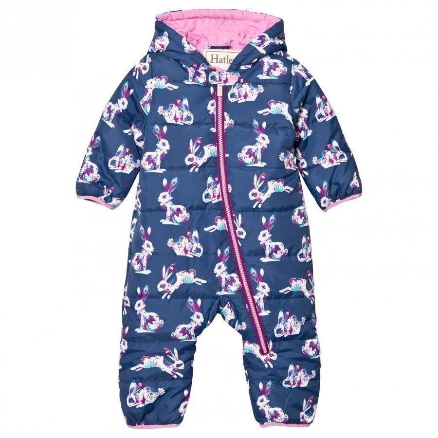 Hatley Hoppy Bunnies Puffer Coverall Toppahaalari