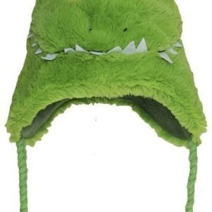 Hatley Lakki Fuzzy fleece hat Krokotiili