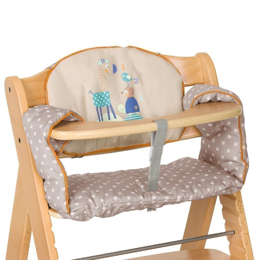 Hauck Alpha Syöttötuolin Pehmuste Comfort Animals - Lastentarvikekauppa.fi