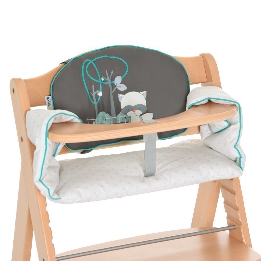 Hauck Alpha + Syöttötuolin Pehmuste Comfort Forest Fun -  Lastentarvikekauppa.fi