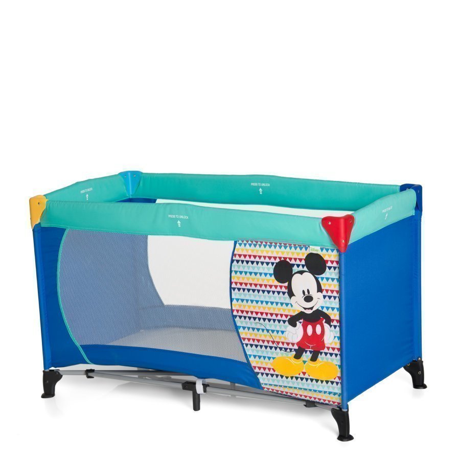 Hauck Matkasänky Drem N Play Mickey Geo Blue