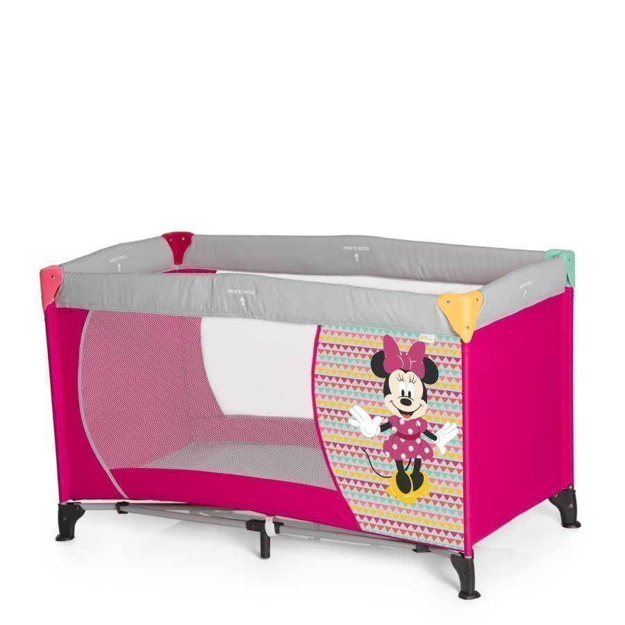 Hauck Matkasänky Drem N Play Minnie Geo Blue