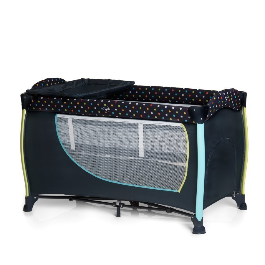 Hauck Sleep'n Play Center Ii Matkasänky Multi Dots Navy