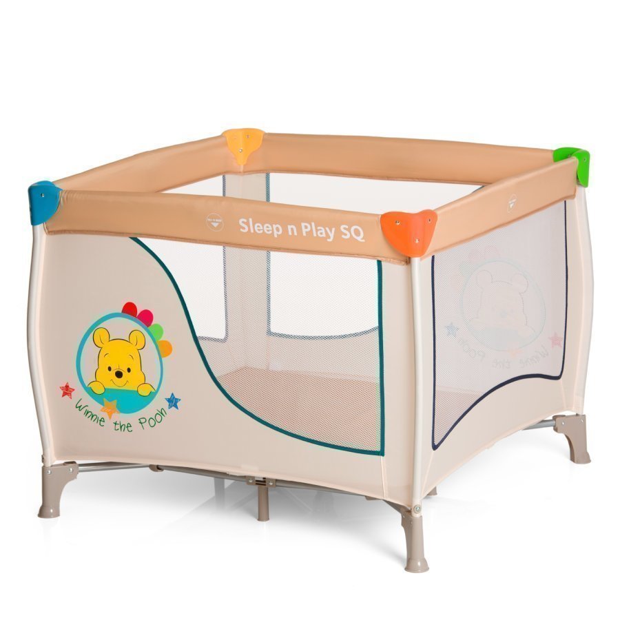 Hauck Sleep'n Play Sq Matkasänky Pooh Ready To Play