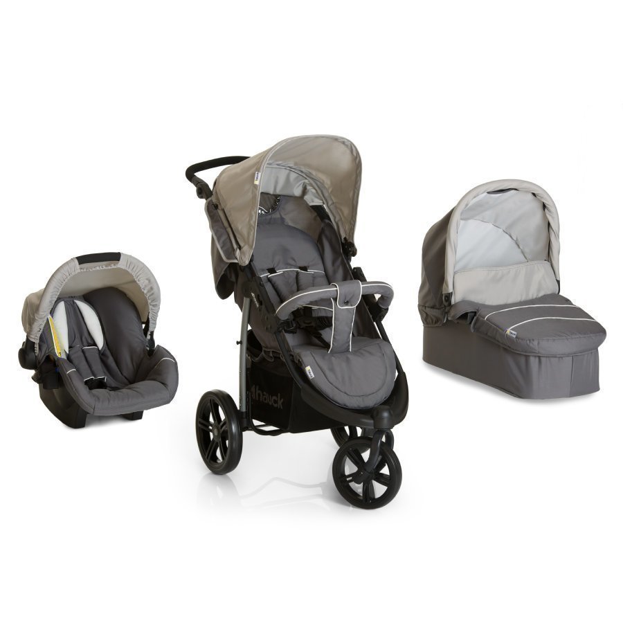 Hauck Travel System Jogger Viper Slx Trioset Smoke / Grey