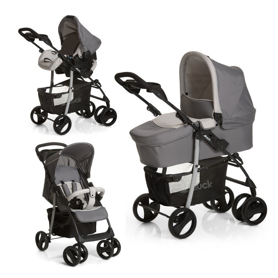 Hauck Travel System Shopper Slx Trioset 2015 / 16 Stone / Grey