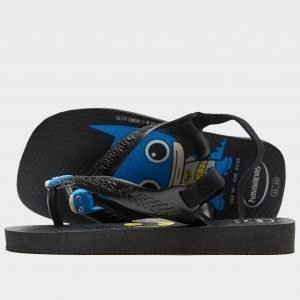 Havaianas Baby Herois Sandals Infant Musta