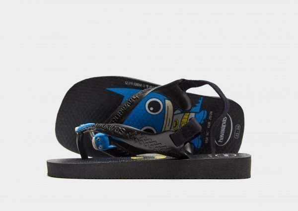 Havaianas Baby Herois Sandals Infant Musta