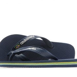 Havaianas Brazil Logo Navy Blue