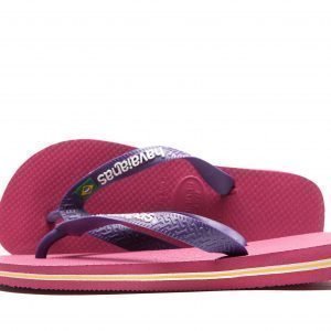 Havaianas Brazil Logo Sandaalit Raspberry / Purple