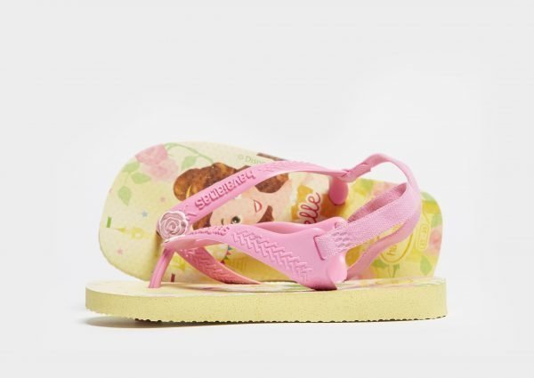 Havaianas Disney Princess Flip Flop Sandals Infant Keltainen