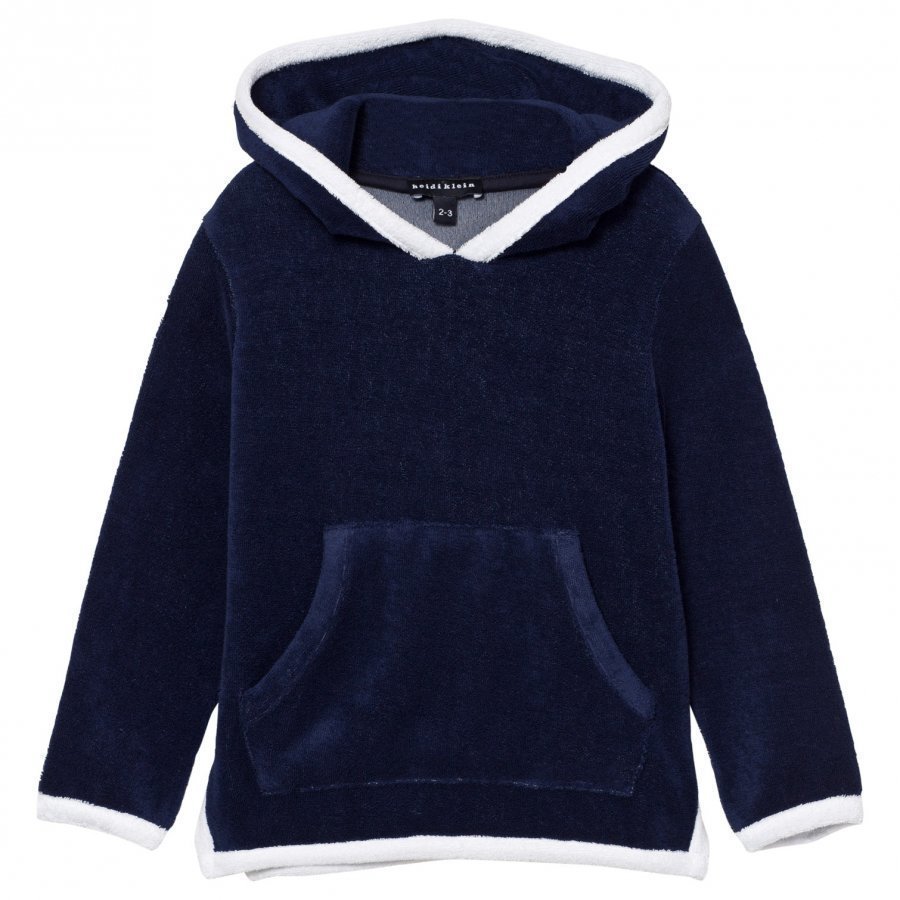 Heidi Klein Navy Joe Long Sleeve Hoodie Huppari