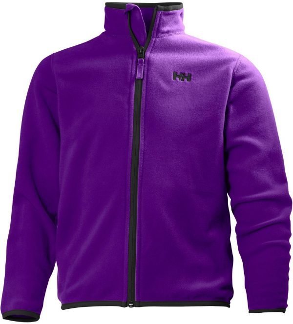 Helly Hansen Jr Daybreaker Fleece Jacket Fleecetakki Purple