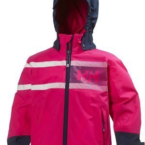 Helly Hansen Kids Pier Jacket Purjehdustakki Magenta