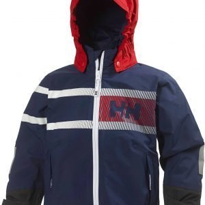 Helly Hansen Kids Pier Jacket Purjehdustakki Tummansininen