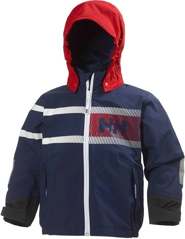 Helly Hansen Kids Pier Jacket Purjehdustakki Tummansininen