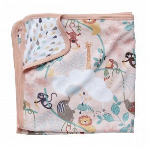 Hemtex Baby Lazy Jungle Eco Blanket Roosa 70x70cm