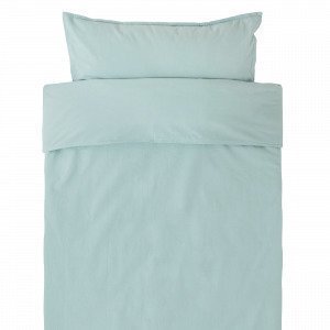 Hemtex Baby Smooth Eco 100x130 55x35cm Bedset Smooth Sininen