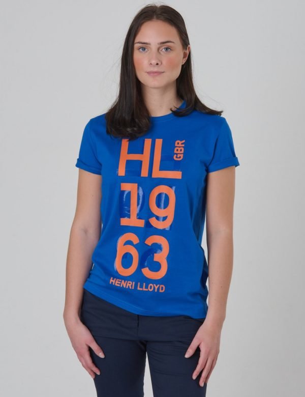 Henri Lloyd 1963 Graphic T Shirt T-Paita Sininen