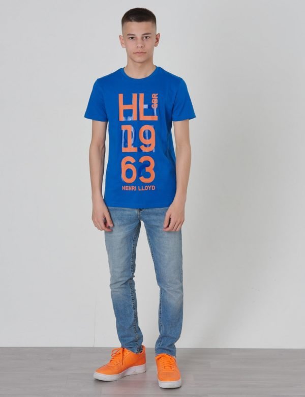 Henri Lloyd 1963 Graphic T Shirt T-Paita Sininen