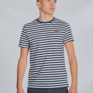 Henri Lloyd Even Stripe Ss T Shirt T-Paita Sininen