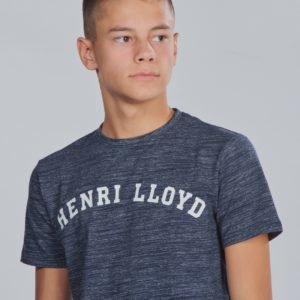 Henri Lloyd Marl Logo T Shirt T-Paita Sininen