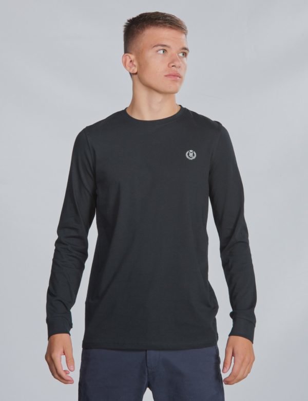 Henri Lloyd Radar Club Ls T Shirt Neule Musta