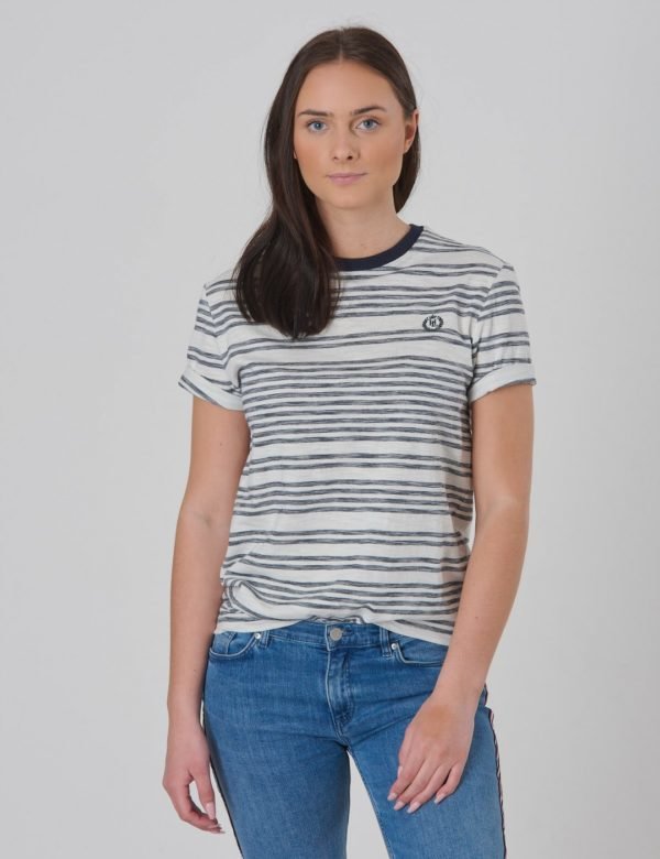 Henri Lloyd Yd Striped T Shirt T-Paita Sininen