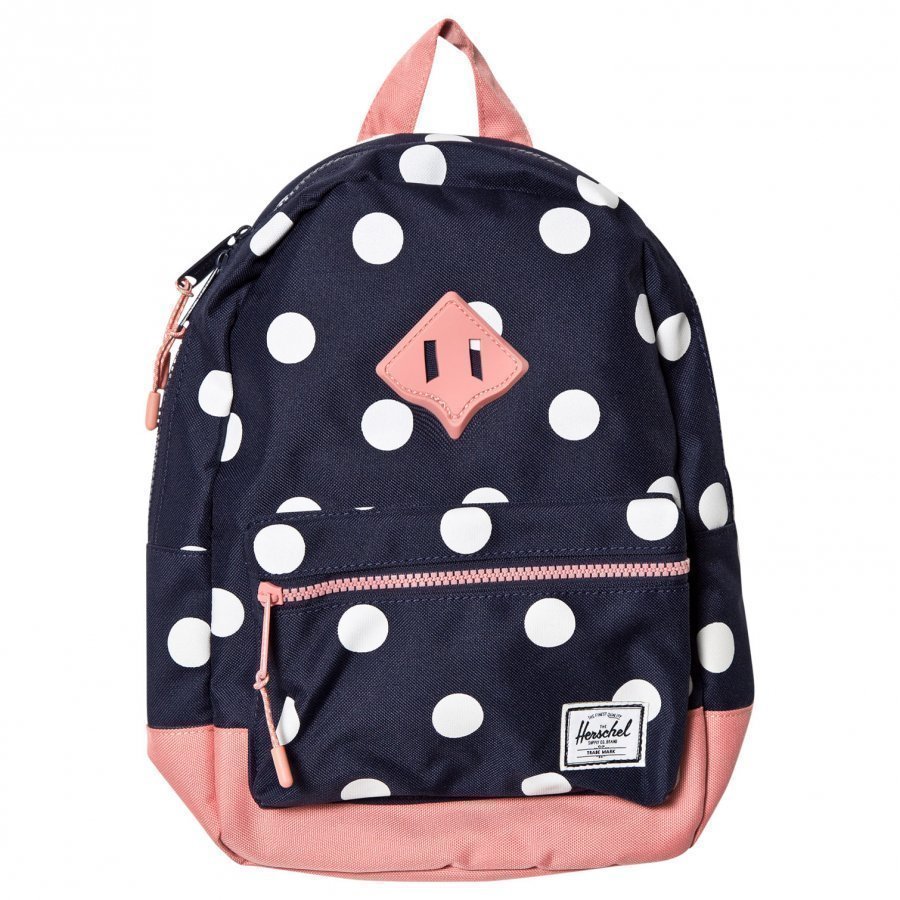 Herschel Heritage Kids Backpack Peacoat Polka Dot Reppu