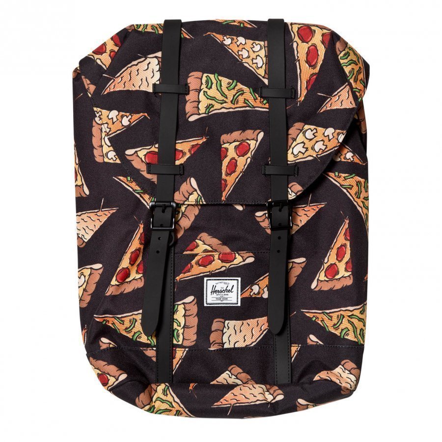 Herschel Retreat Youth Backpack Black Pizza Reppu